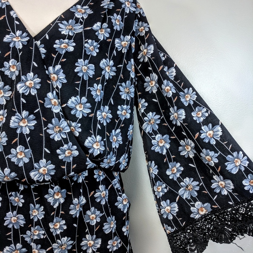 Entro Boho Floral & Lace Jumper